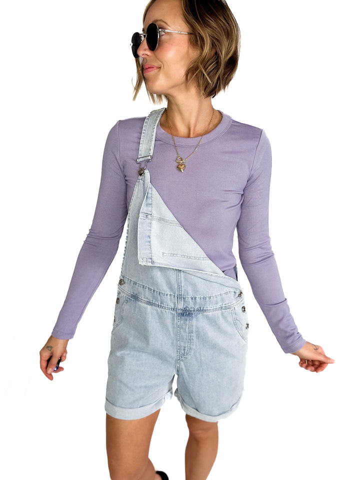 Samantha Round Neck- PERIWINKLE-FINAL SALE
