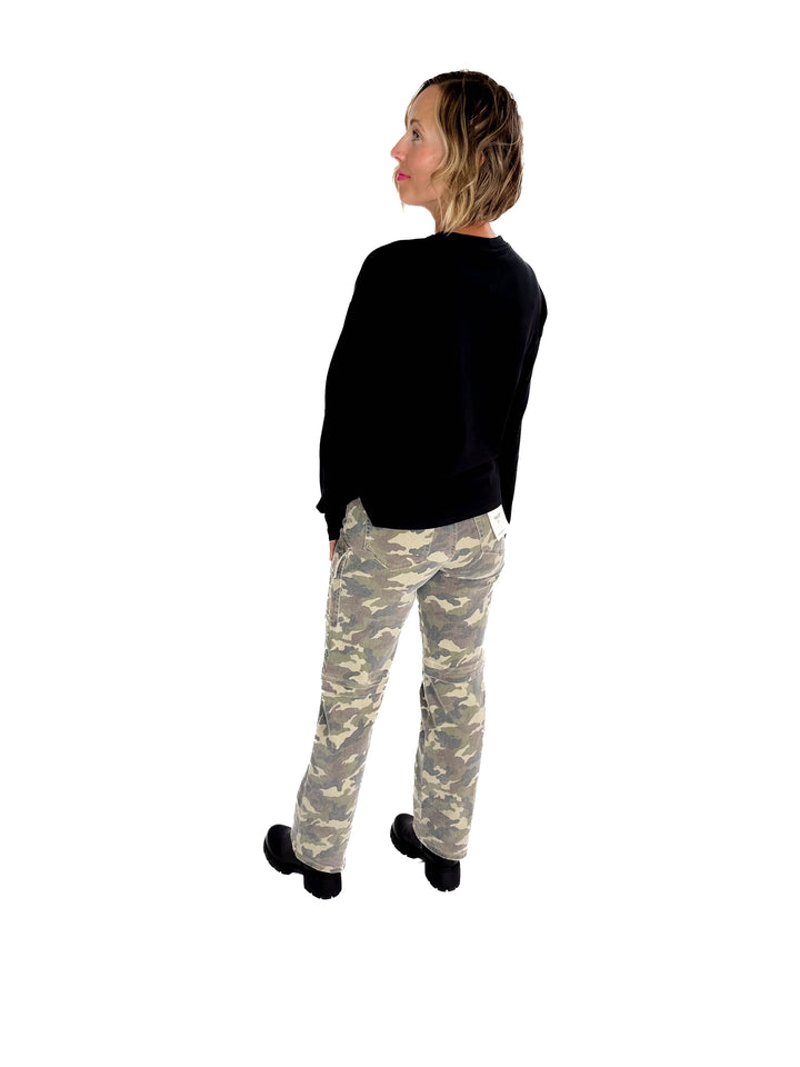 NOISY MAY Organic Cotton Marca Long Sleeve- BLACK-FINAL SALE