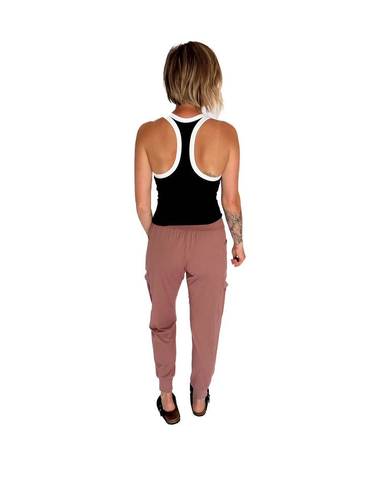 Only The Best Butter Jogger- CLAY ROSE-FINAL SALE