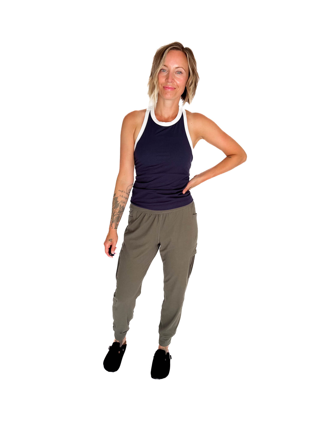 Only The Best Butter Jogger- GREY SAGE-FINAL SALE