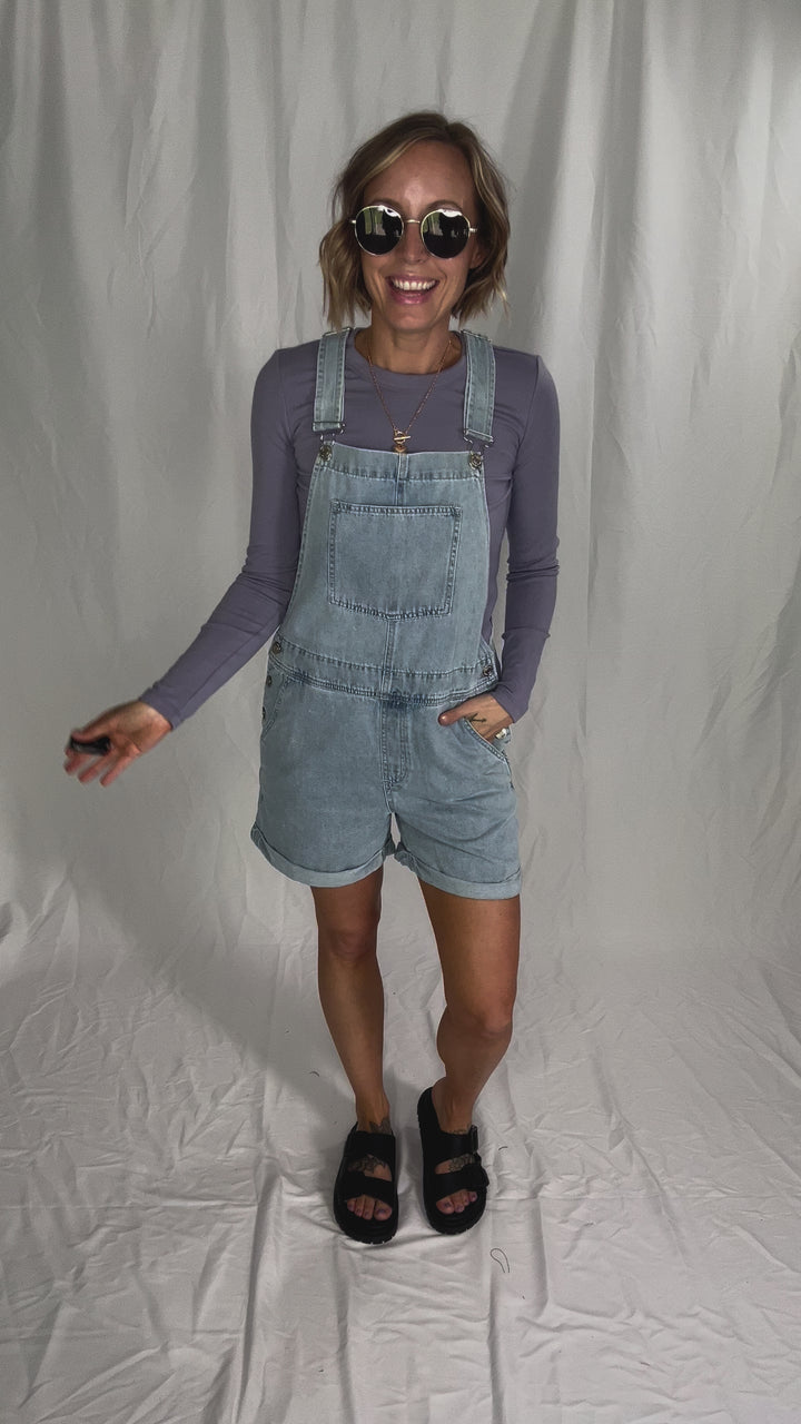 Samantha Round Neck- PERIWINKLE-FINAL SALE