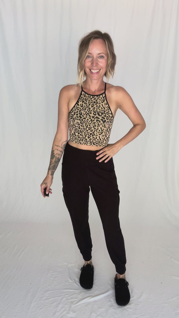 Only The Best Butter Jogger- BLACK-FINAL SALE