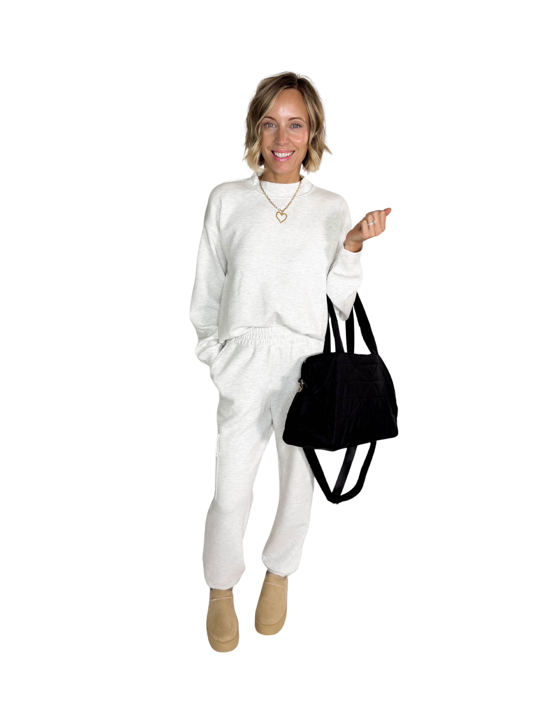 Everett Modal Pullover- HTHR GREY