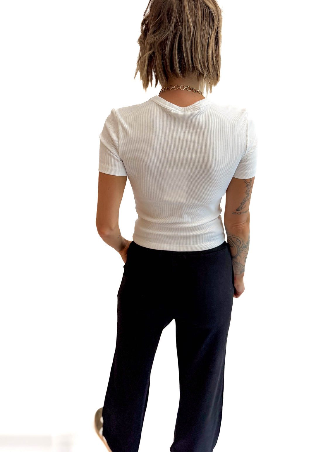 Bliss Brushed Fleece Lounge Pants- BLACK