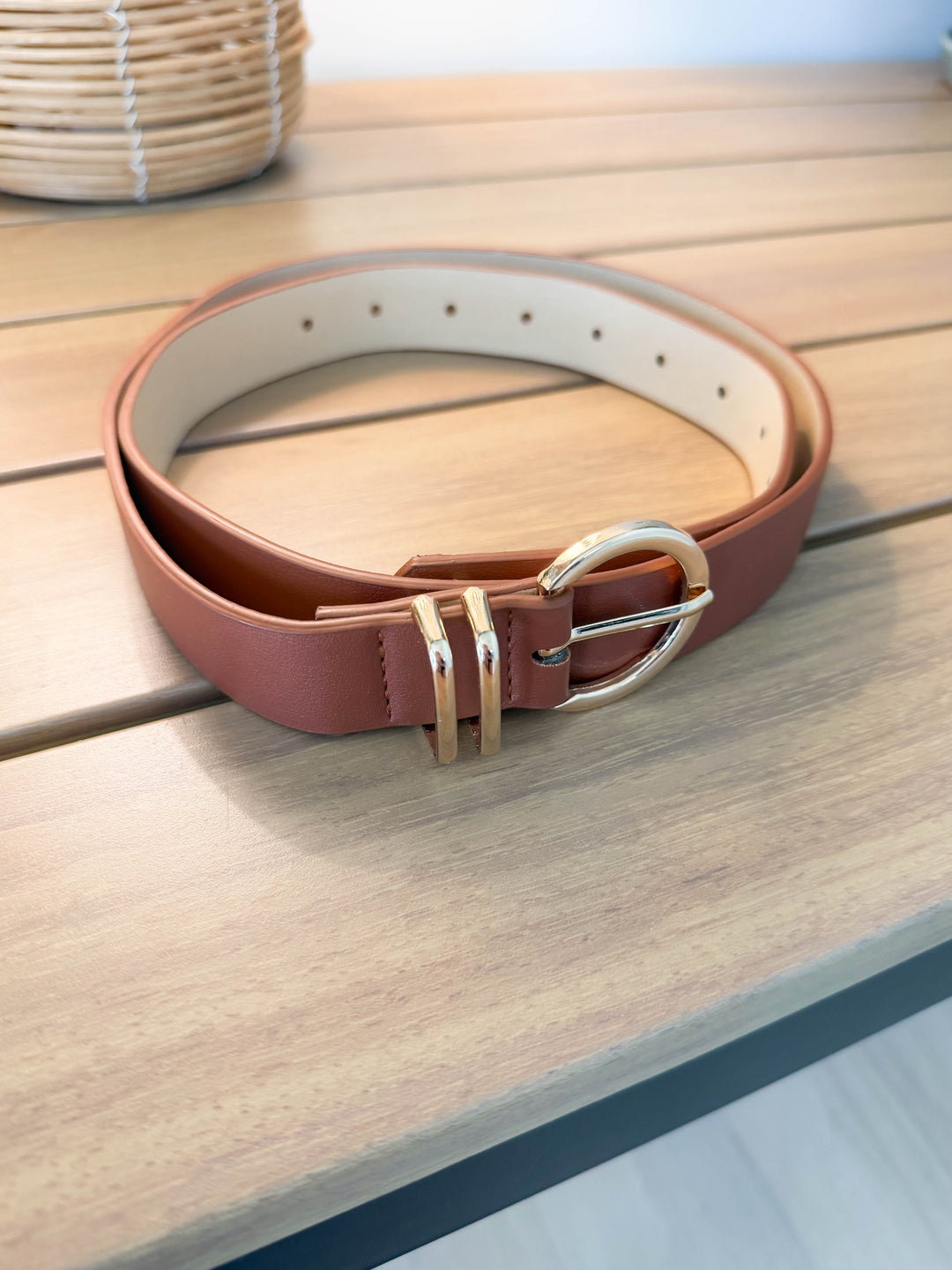 Classic Belt- CAMEL