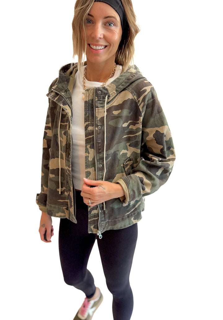 Rogue Oversized Camo Jacket