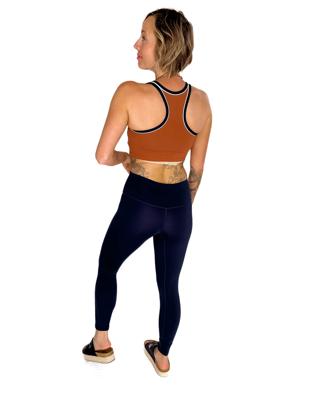MONO B Antonia Power Pace Active Set- NAVY COMBO