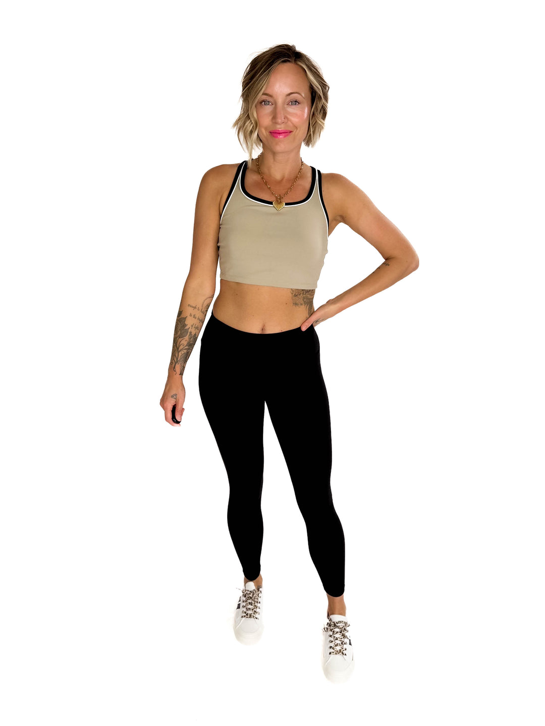 MONO B Antonia Power Pace Active Set- BLACK COMBO