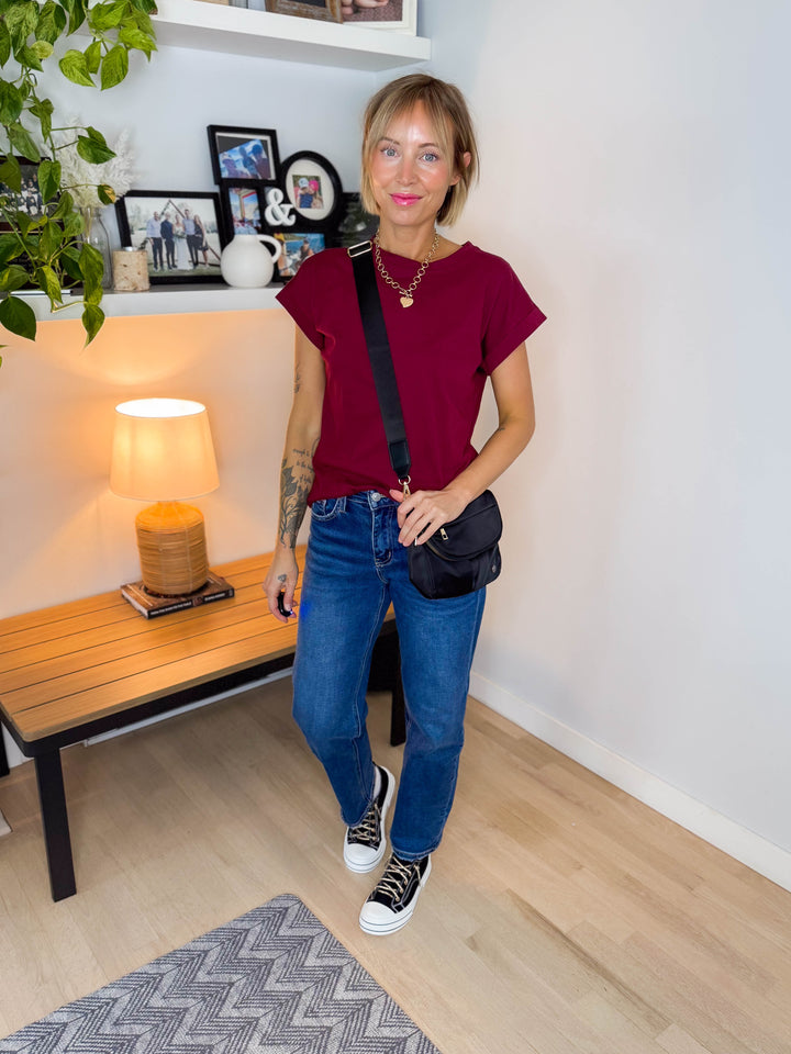 Harper Moon Crossbody- BLACK