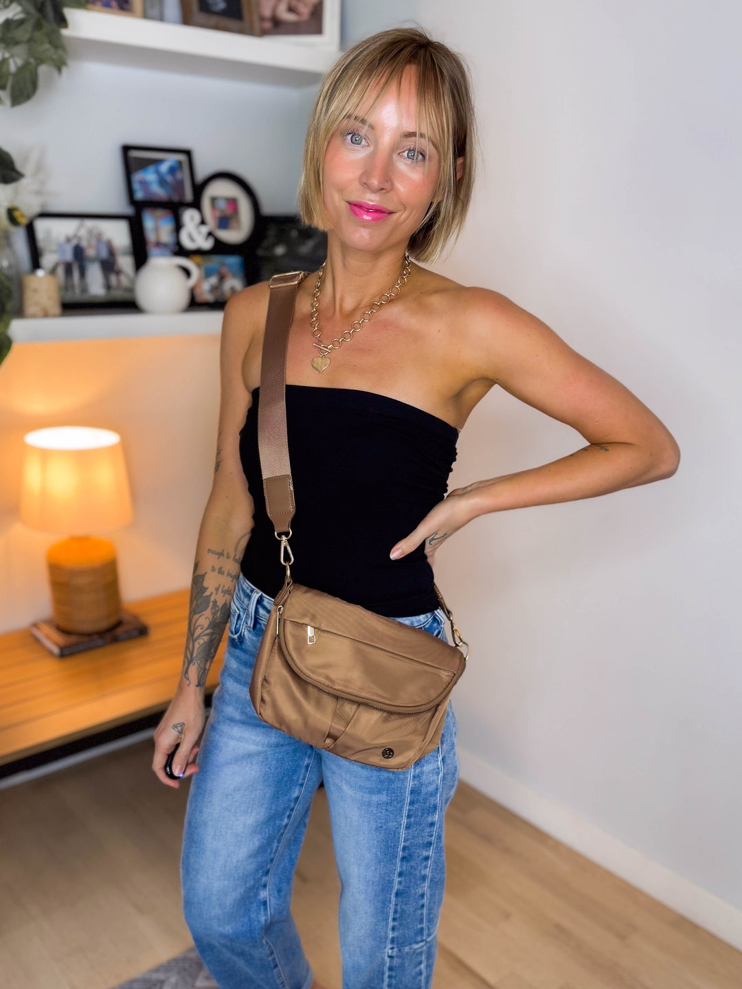 Harper Moon Crossbody- MOCHA
