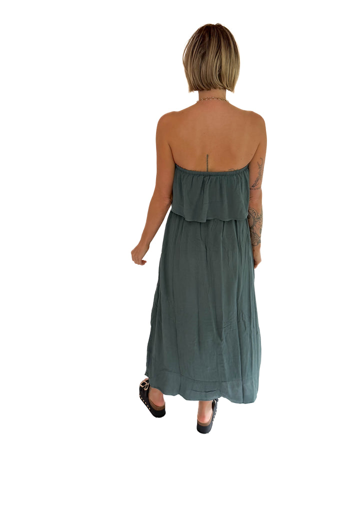 Serena Tiered Maxi Dress- ASH JADE