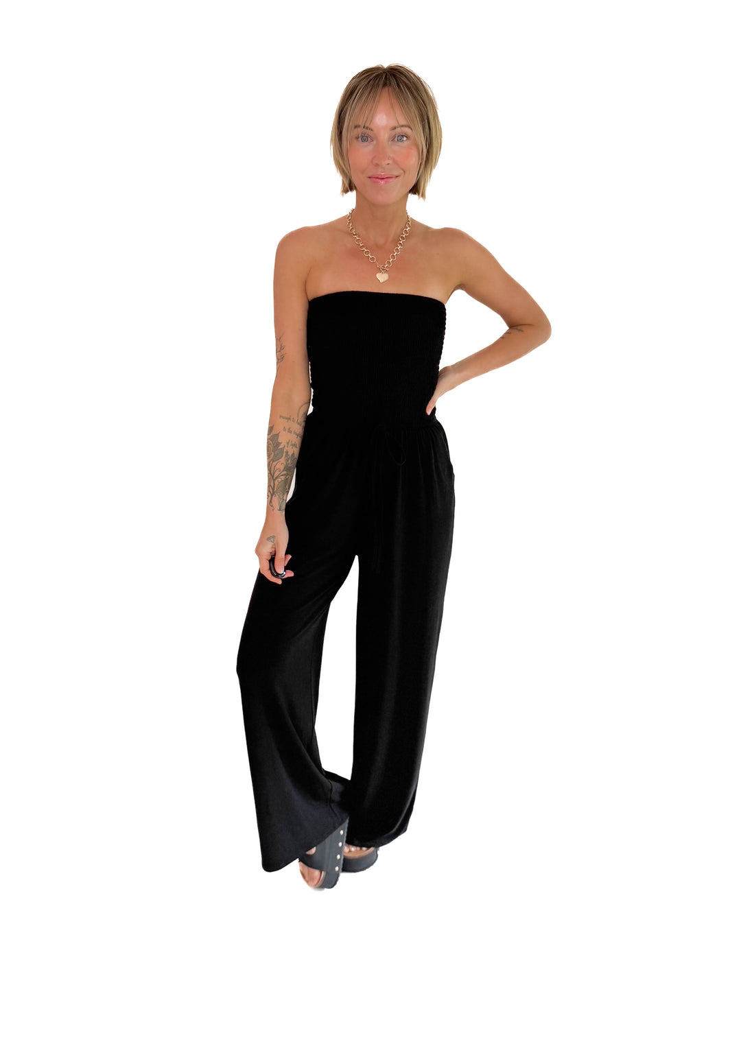Lennox Jumpsuit- BLACK