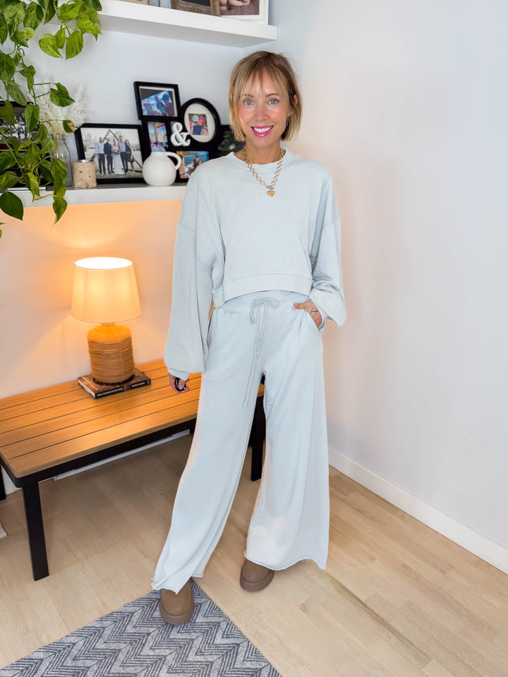 Amora Knit Set- SILVER