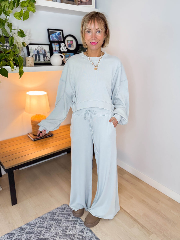 Amora Knit Set- SILVER