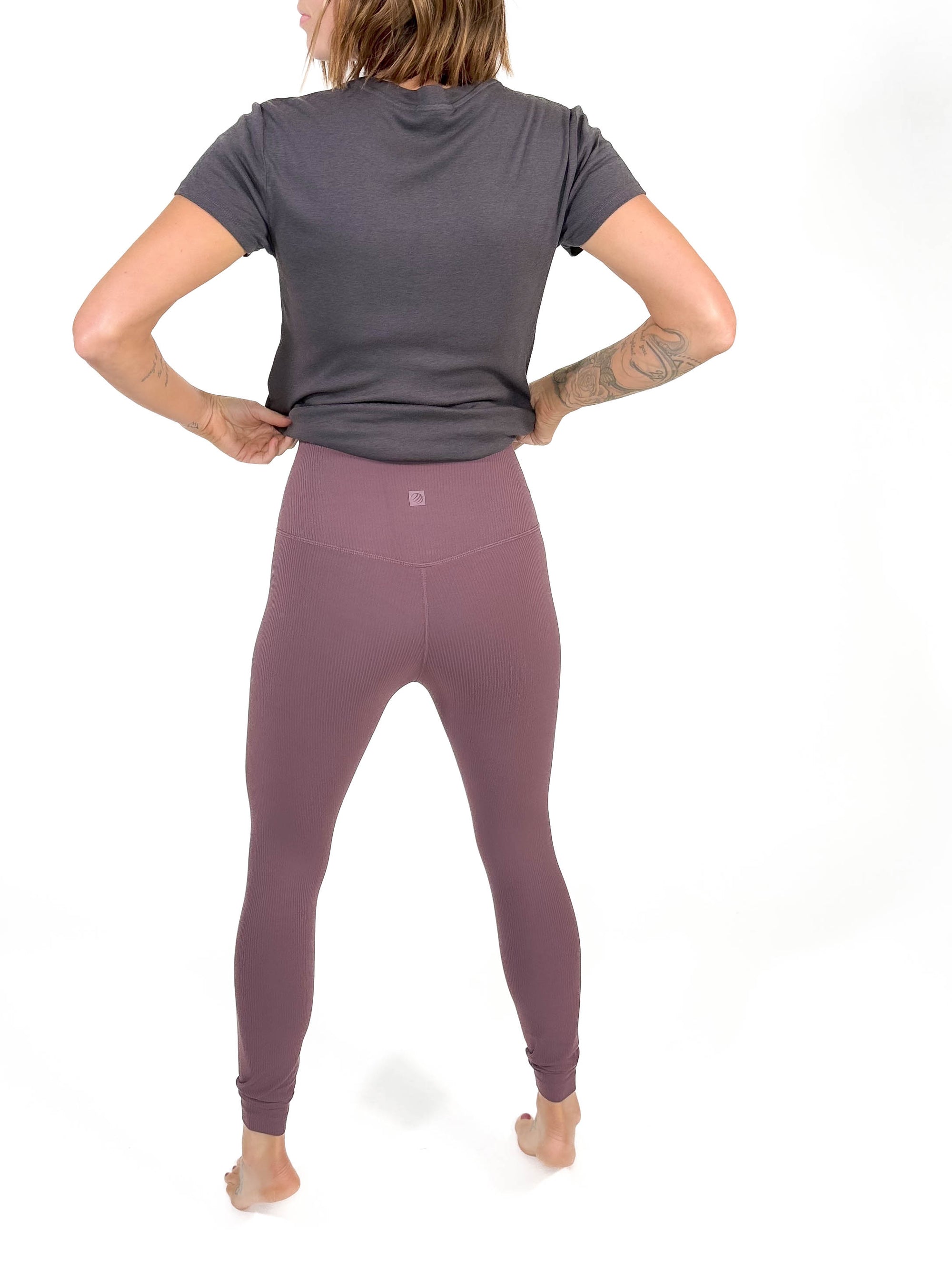 MPG Elite Ribbed Legging-HUCKLEBERRY