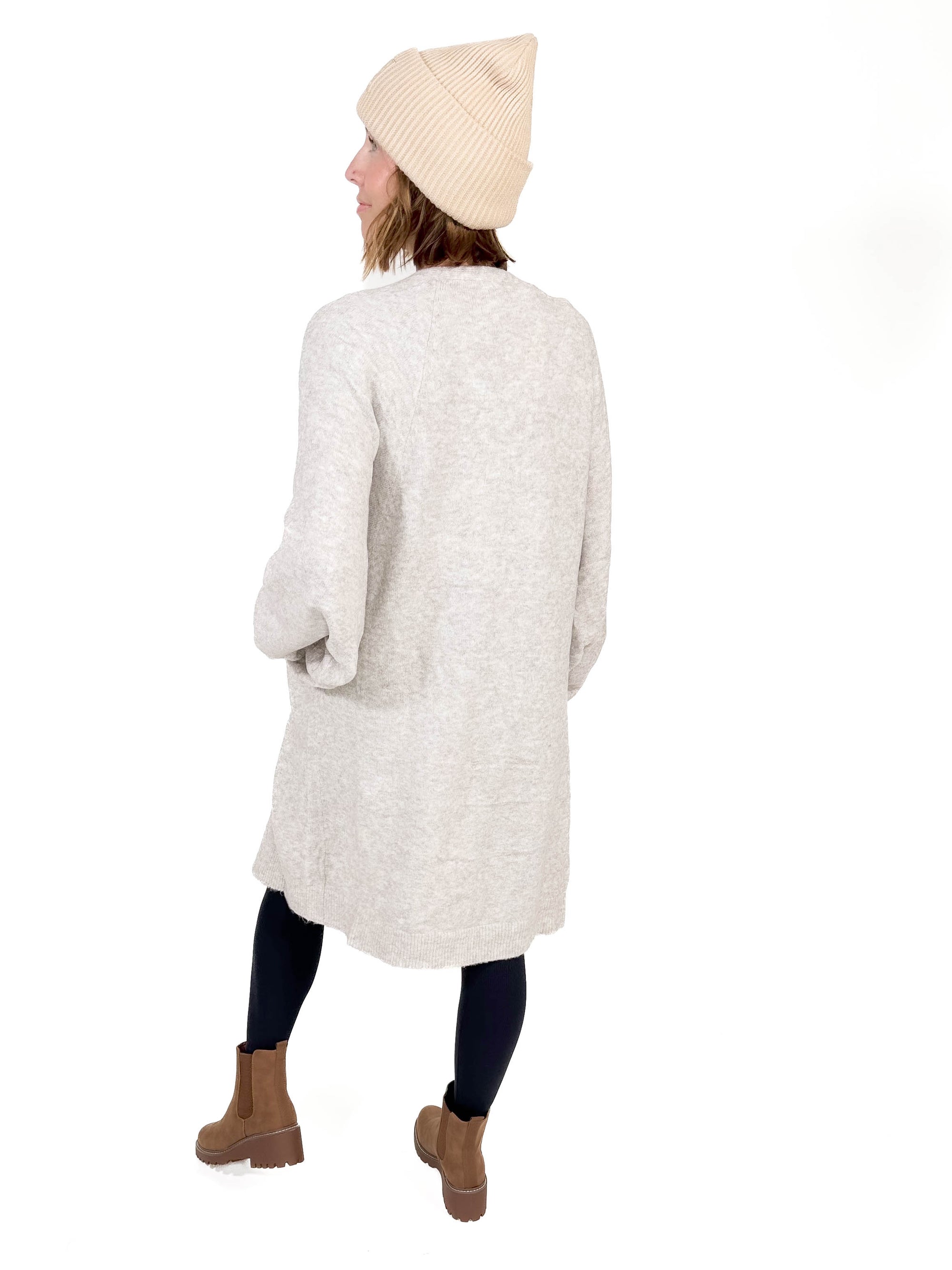 Margot Cozy Cardigan- BEIGE -FINAL SALE