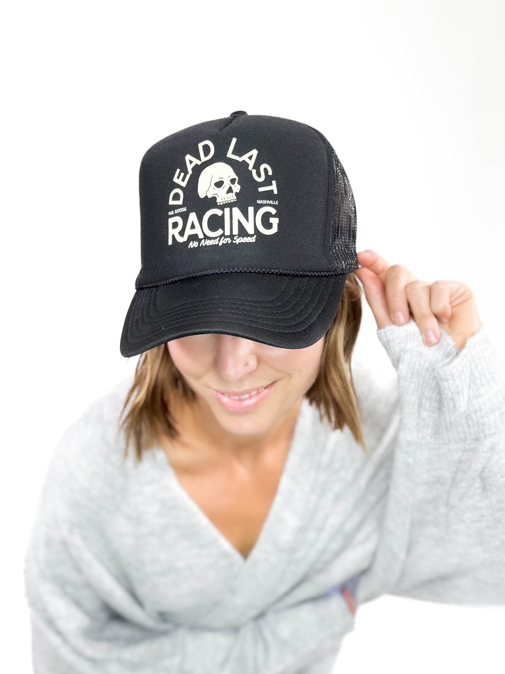 Dead Last Racing Trucker Hat-FINAL SALE