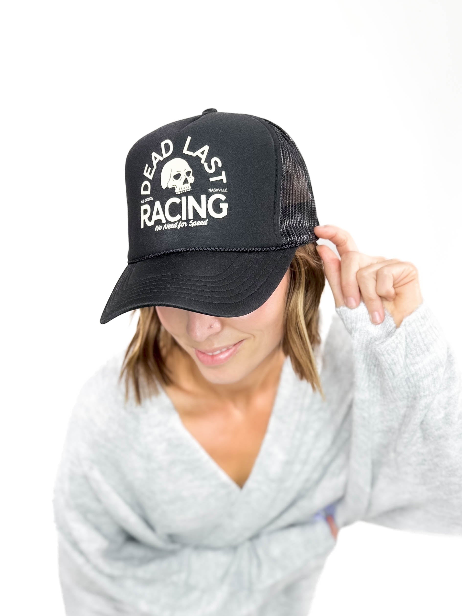 Dead Last Racing Trucker Hat-FINAL SALE