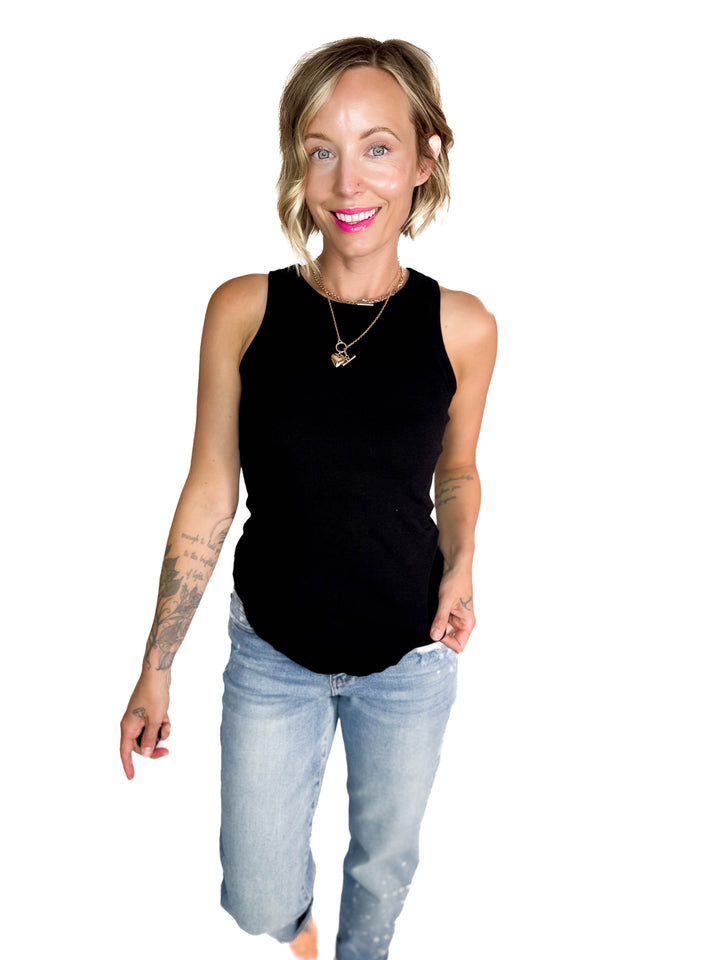 JUDY BLUE Clayton Bleach Splatter Single Cuff Boyfriend Jeans- MEDIUM WASH