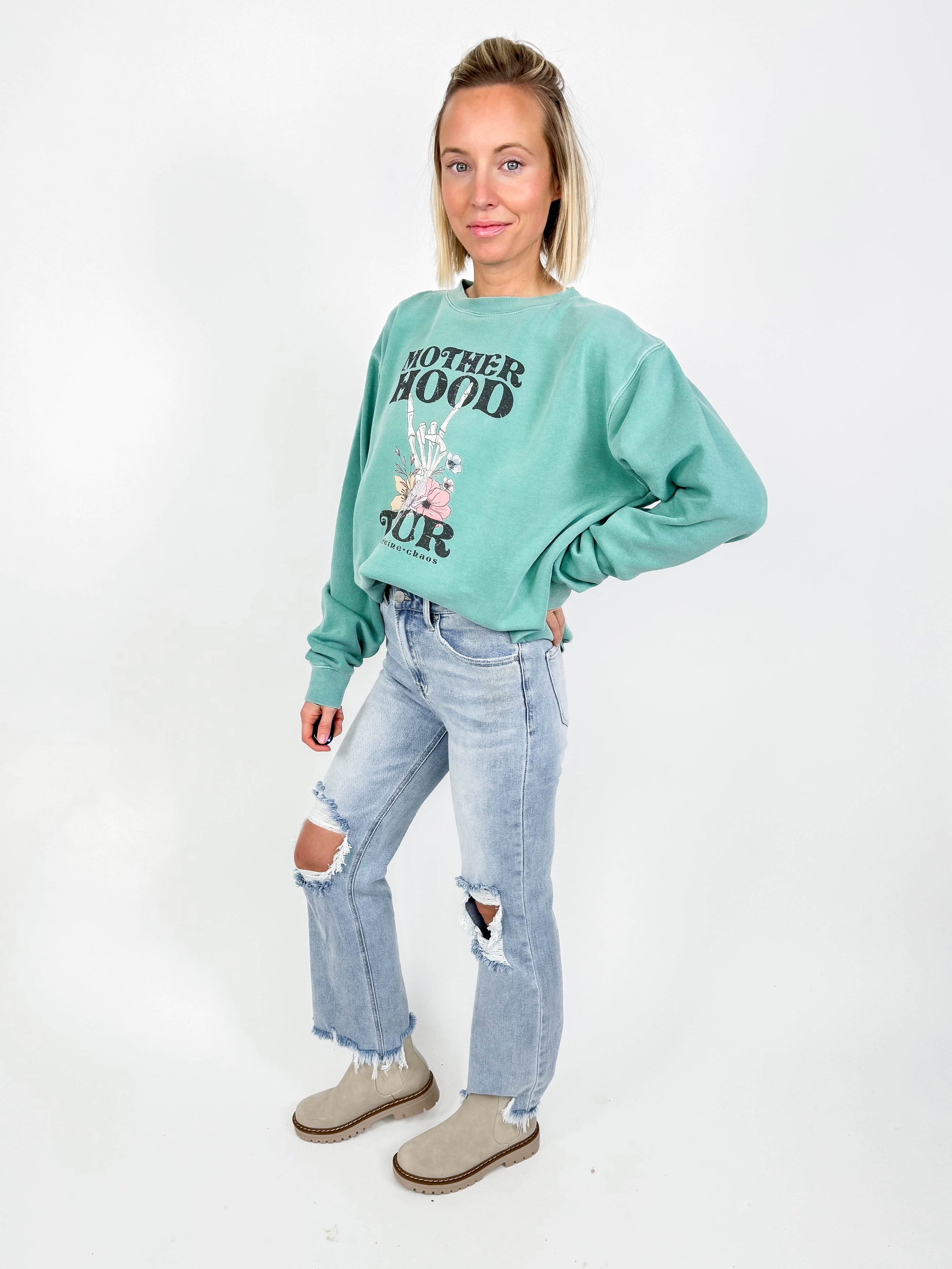 Motherhood World Tour Premium Crewneck