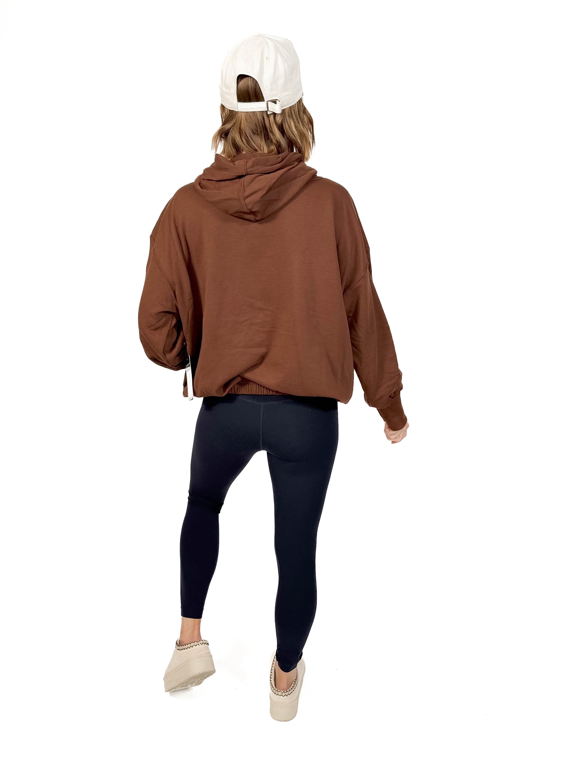 Kimberly Essential Pullover- CINNAMON