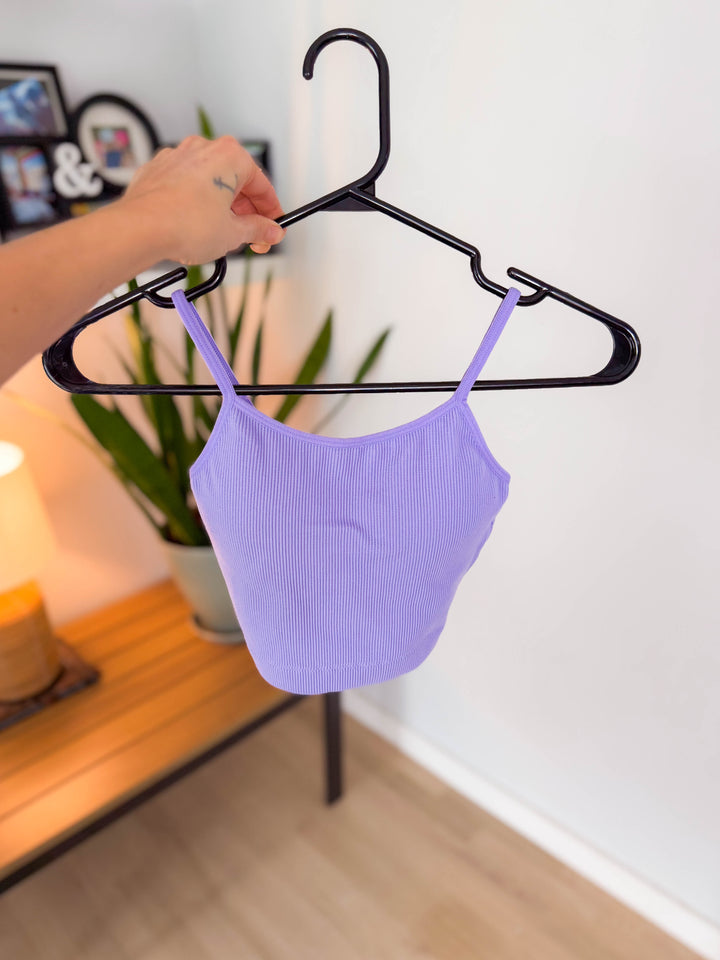 Basic Padded Brami- LAVENDER