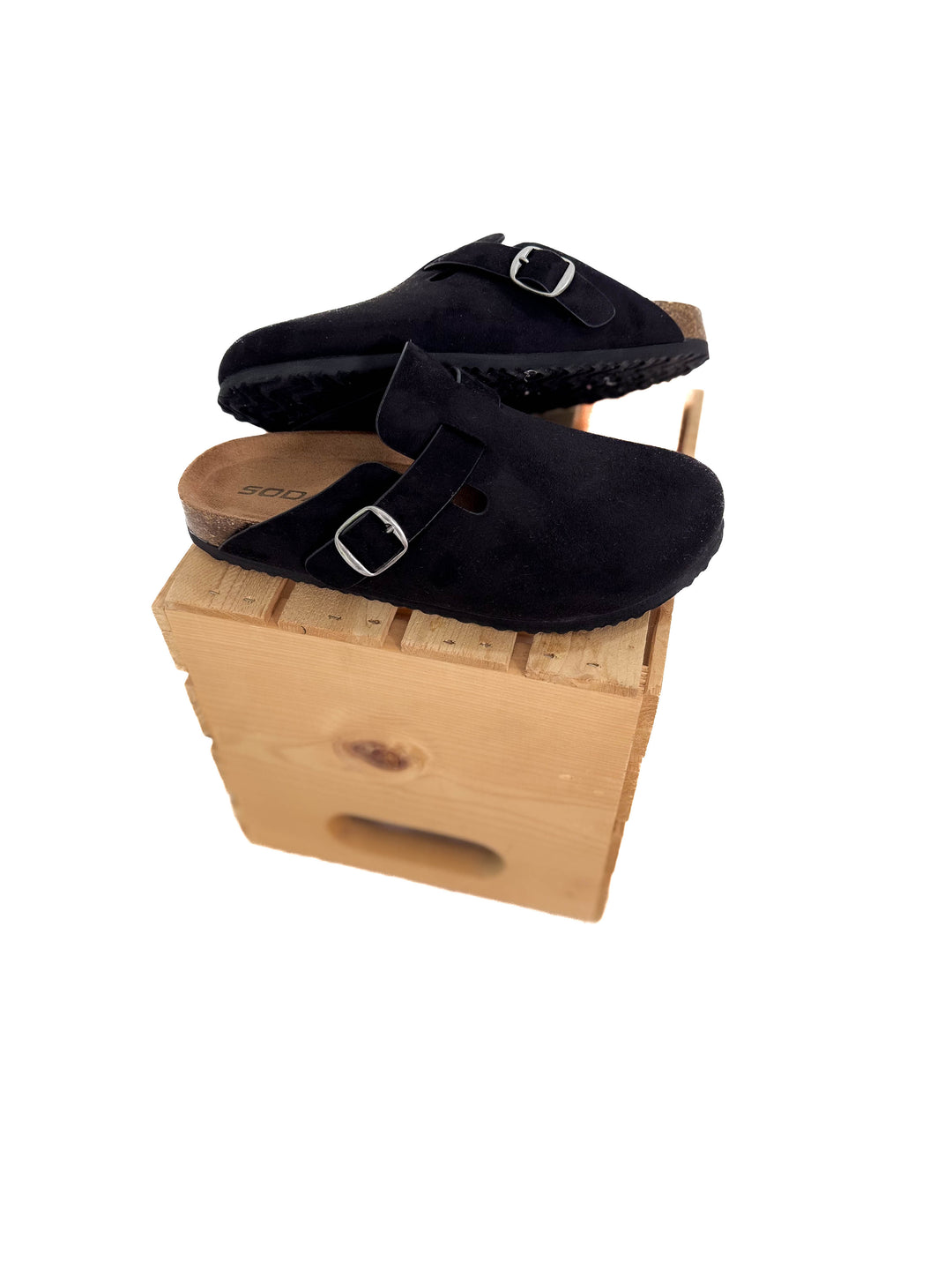 Regis Slip On Clog- BLACK