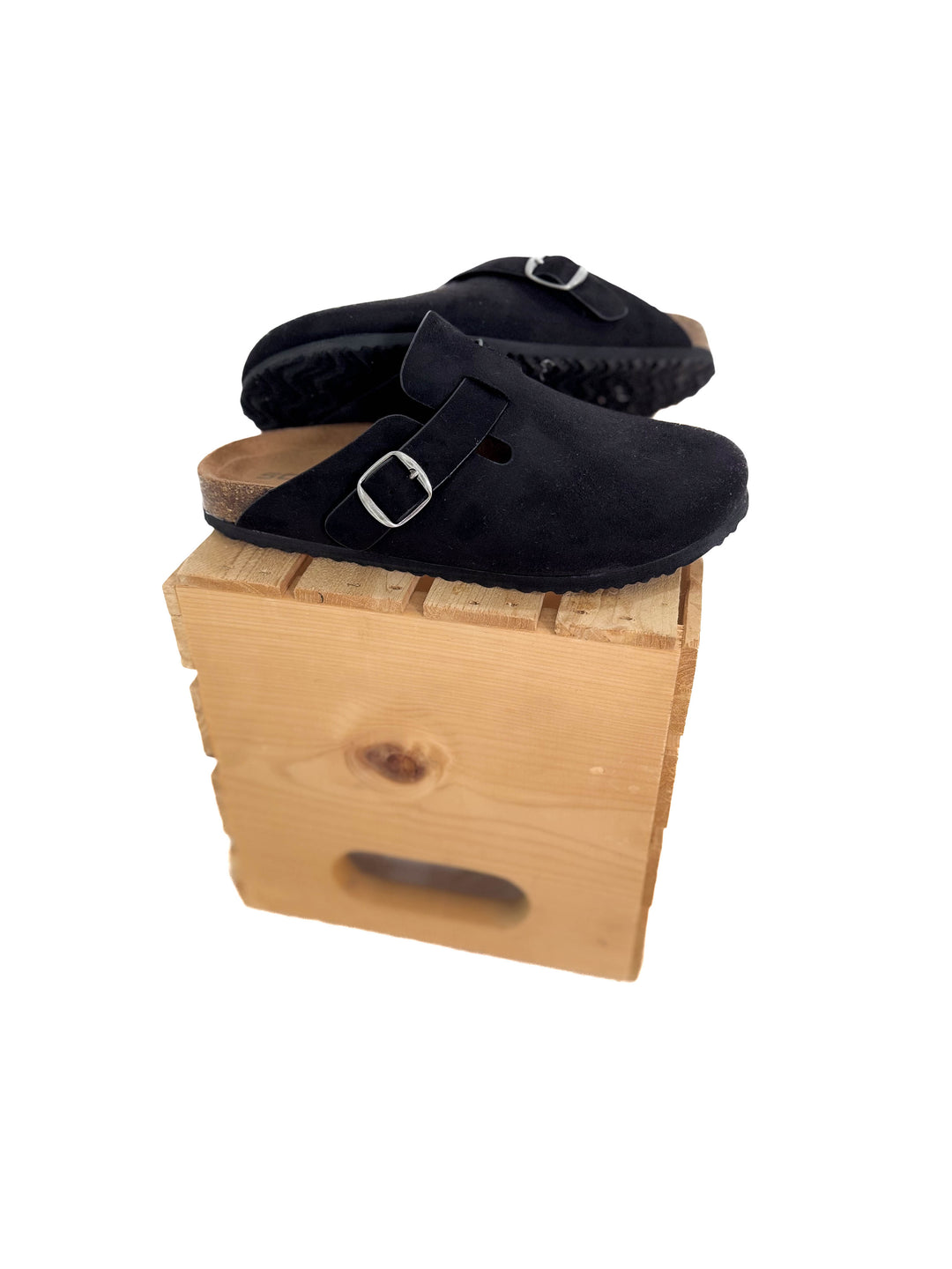 Regis Slip On Clog- BLACK