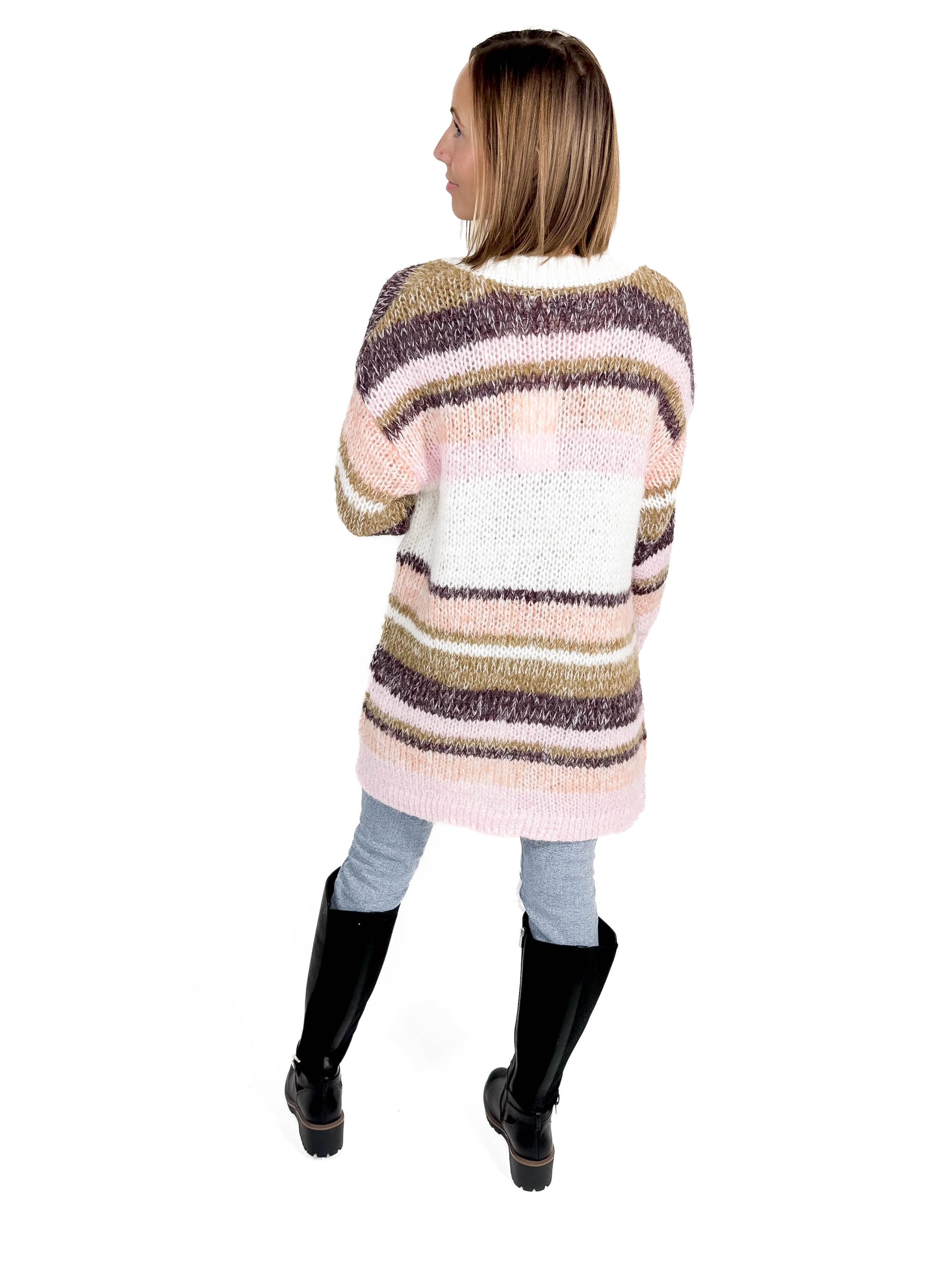 ONLY Cabin Cozy Cardigan- Golden Spice/Syra/Papaya/Fairy