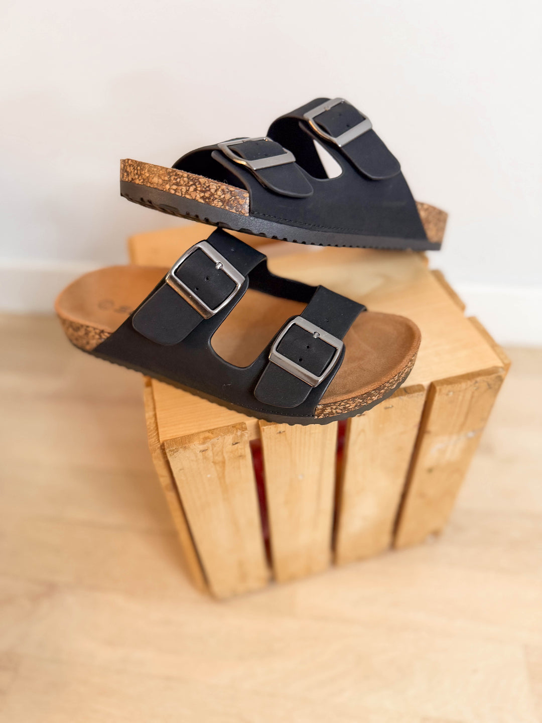Jette Sandal- BLACK
