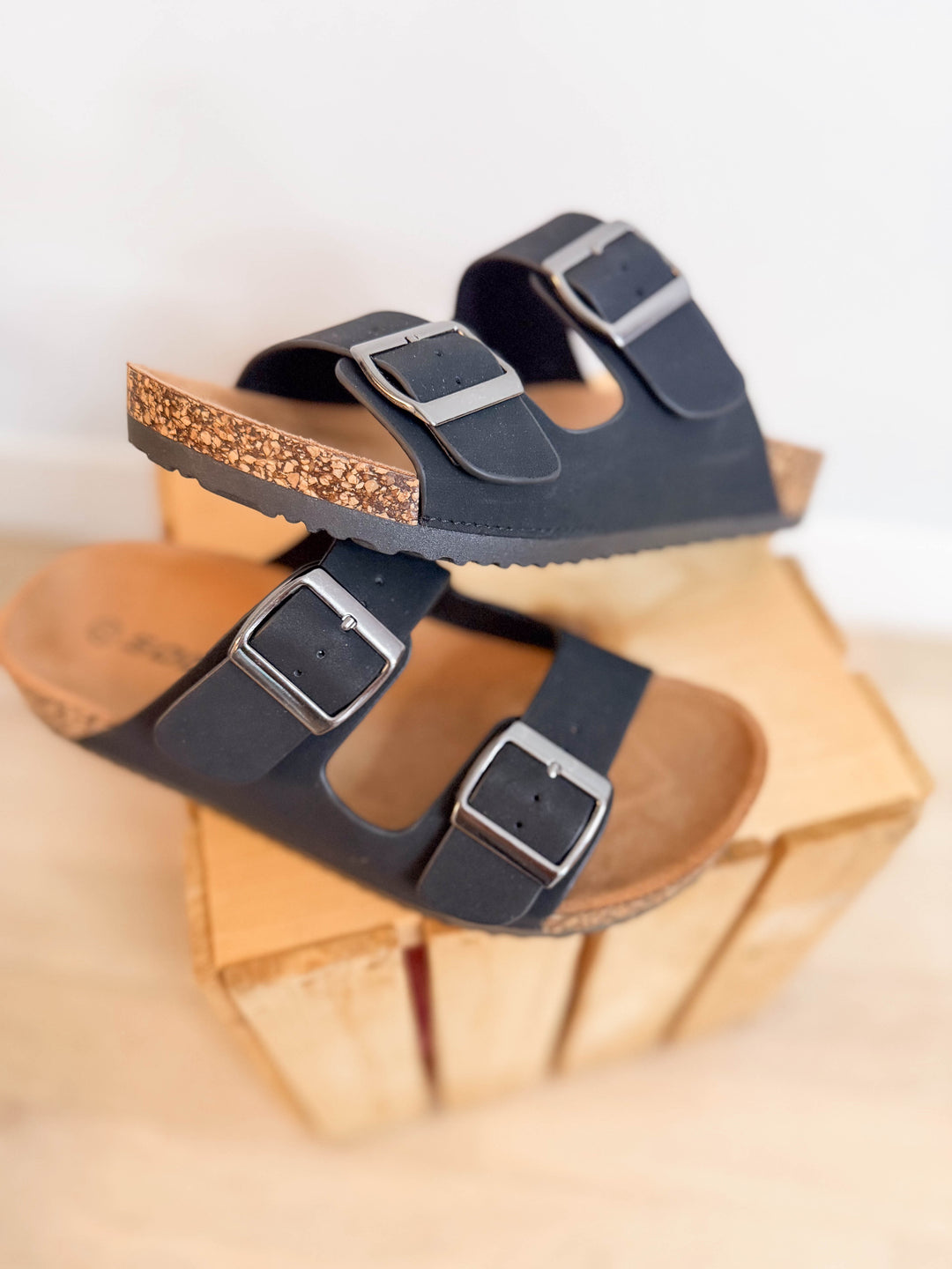 Jette Sandal- BLACK