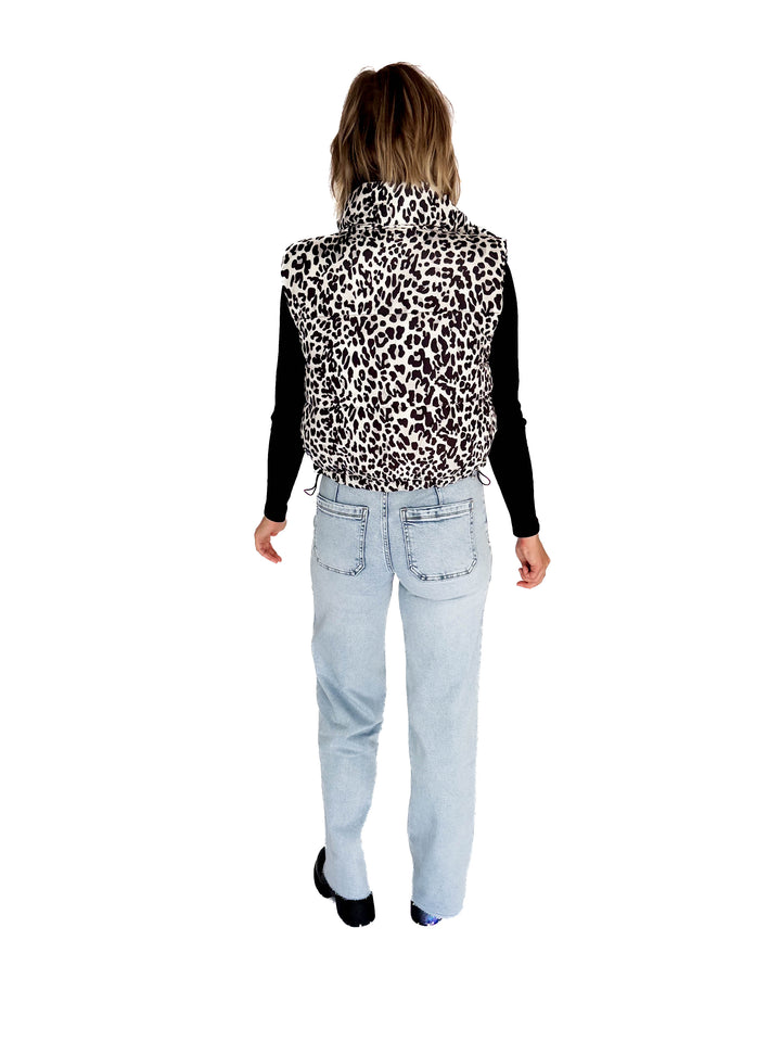 Blackcomb Vest- BLACK LEOPARD
