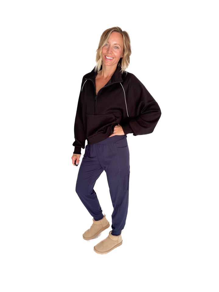 Only The Best Butter Jogger- NAVY