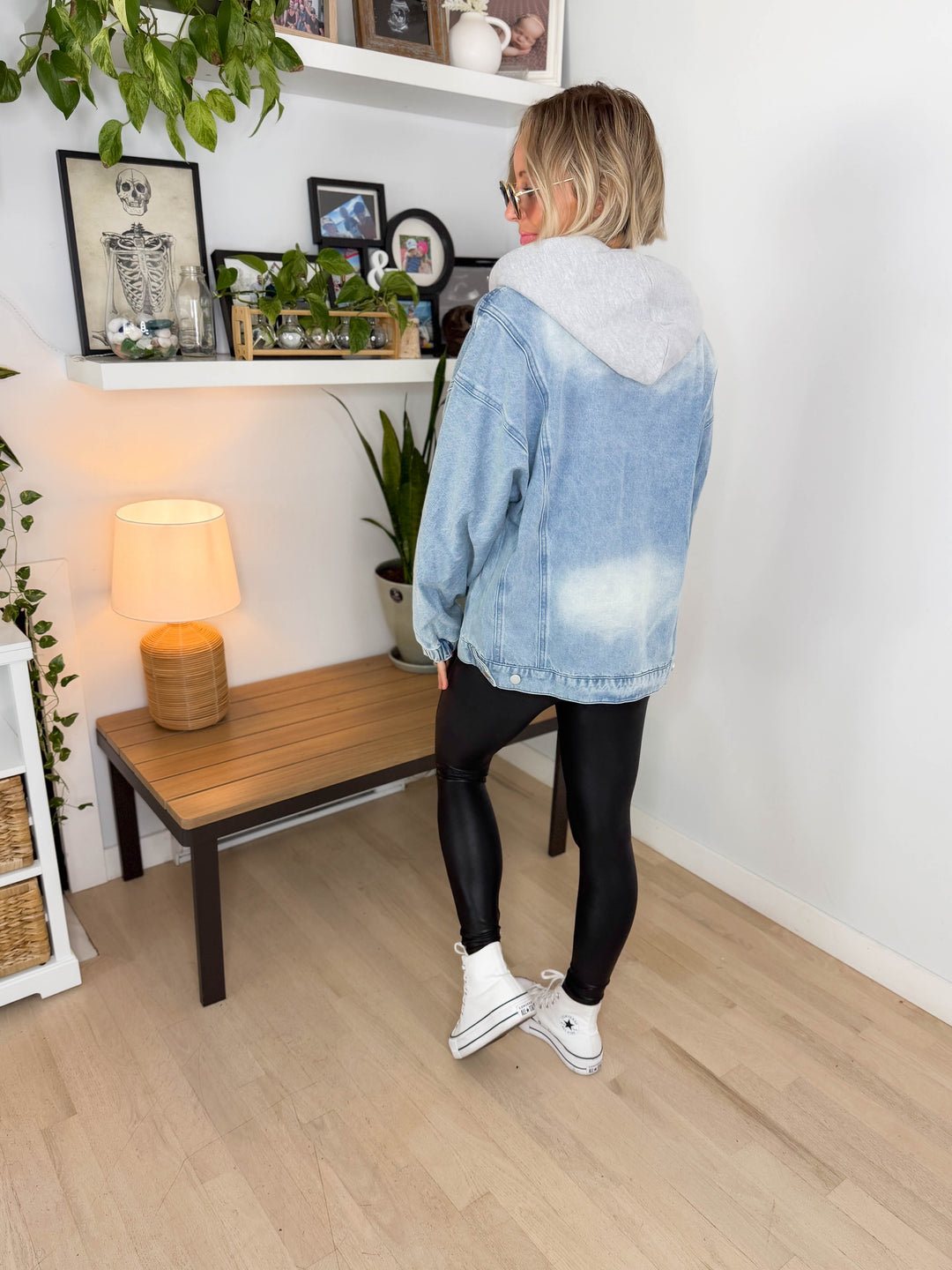 Marlon Denim Hoodie Jacket