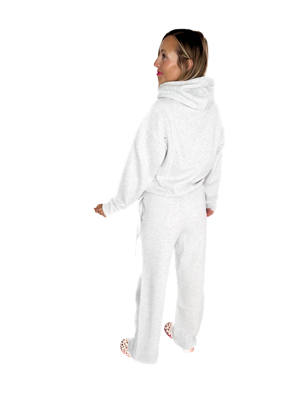 ONLY Best Life Hoodie- LT GREY MELANGE