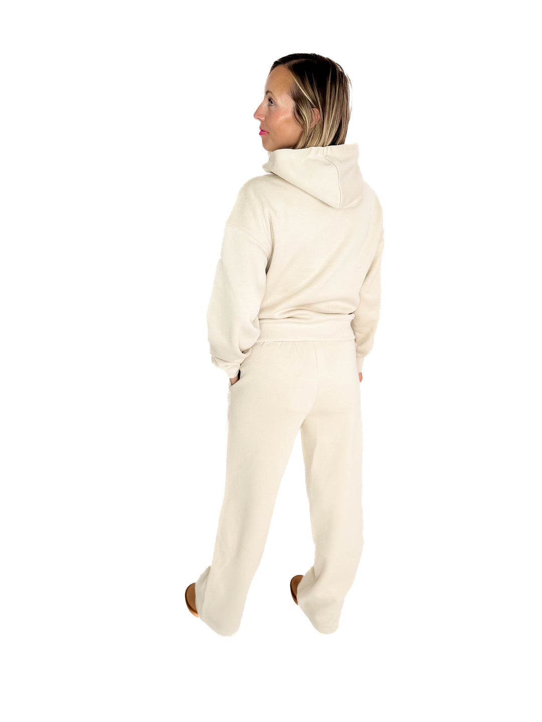 ONLY Best Life Hoodie- OATMEAL STONE