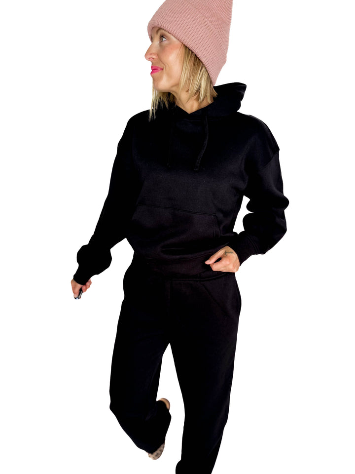 ONLY Best Life Hoodie- BLACK