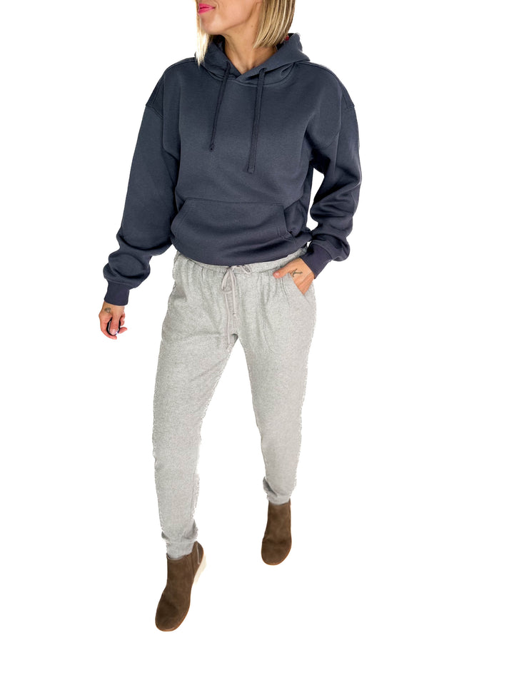 MICHELLE MAE Corrine Joggers- LIGHT GREY