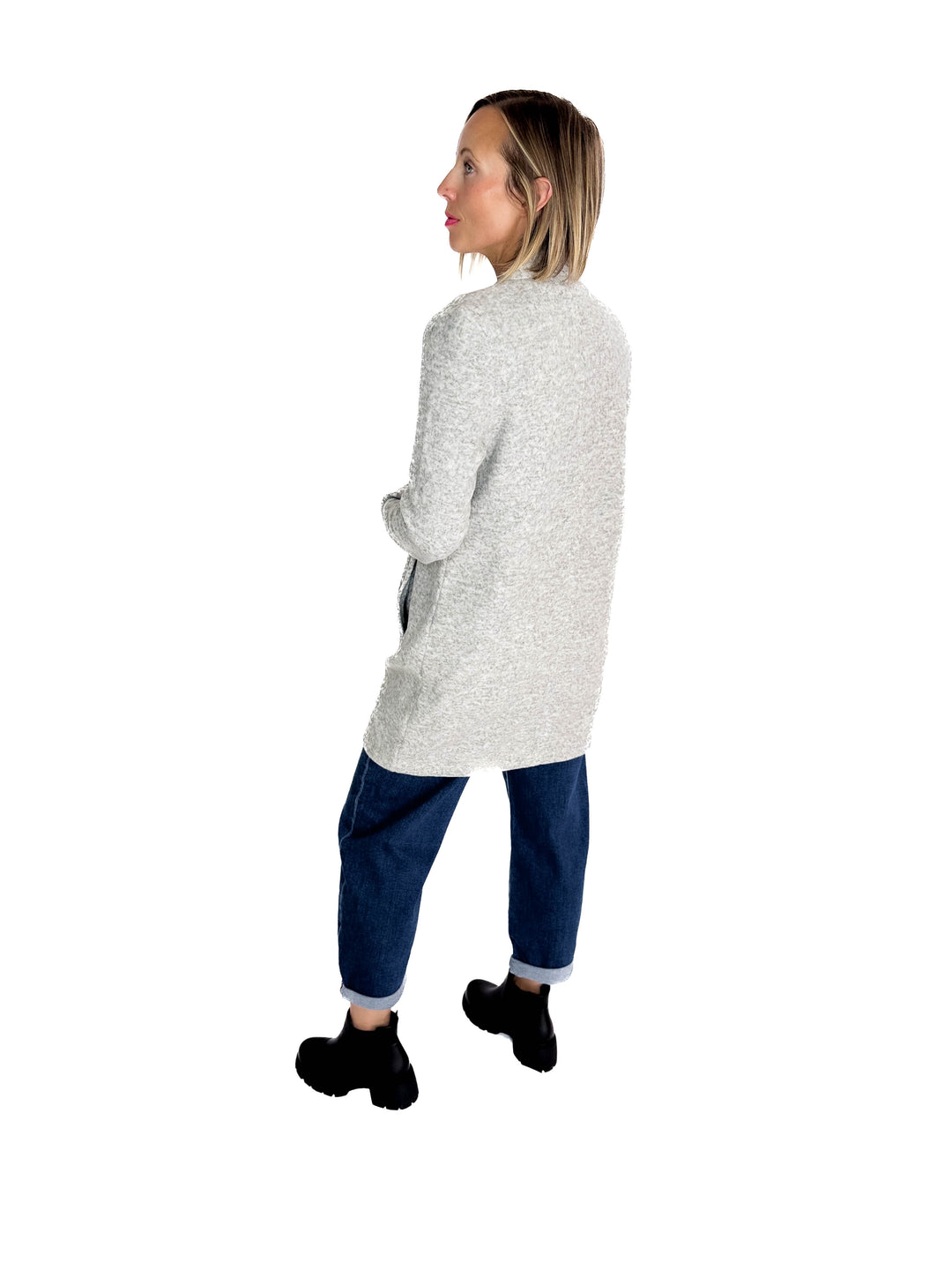 VERO MODA Katherine Jacket- LT GREY MELANGE