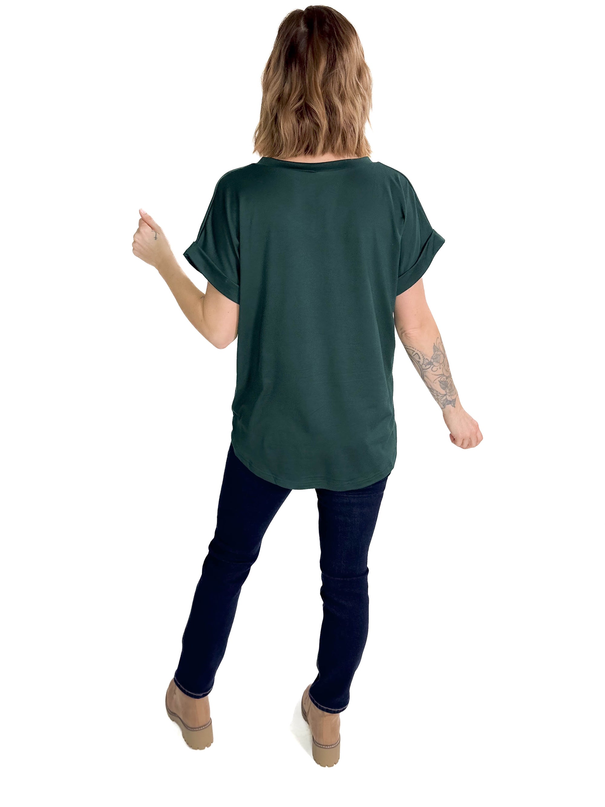 Gotta Have Pocket Tee- SPRUCE