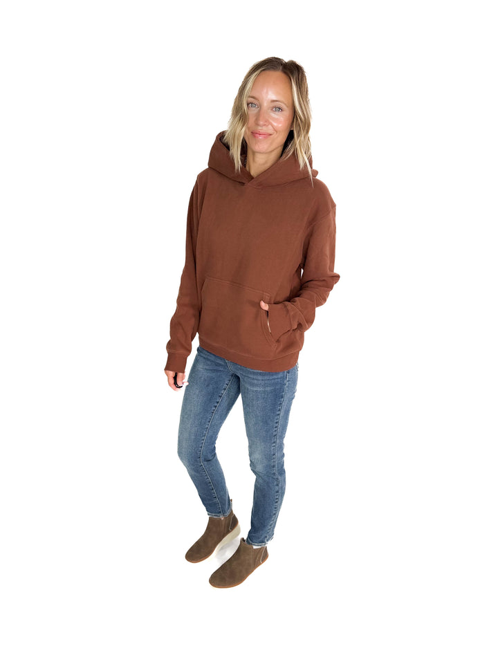 Bronte Classic Hoodie- CHESTNUT