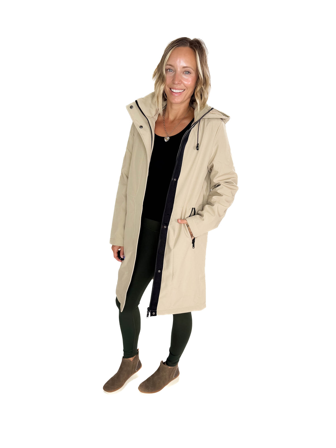 ONLY Kara Water Repellant Parka- TAUPE