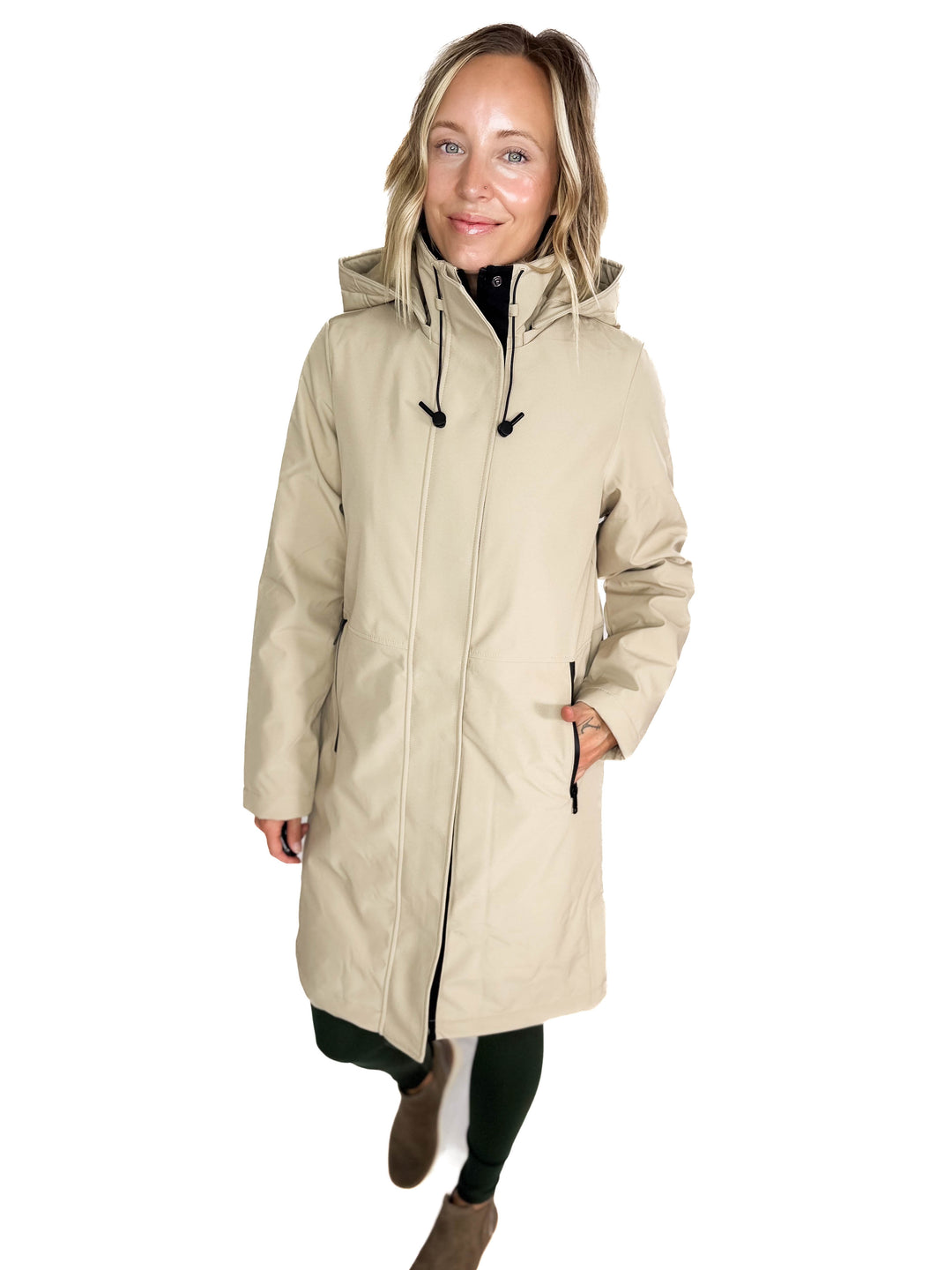 ONLY Kara Water Repellant Parka- TAUPE