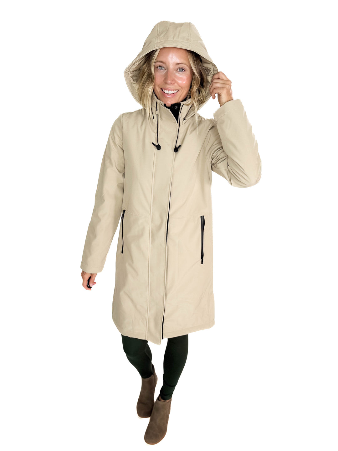 ONLY Kara Water Repellant Parka- TAUPE