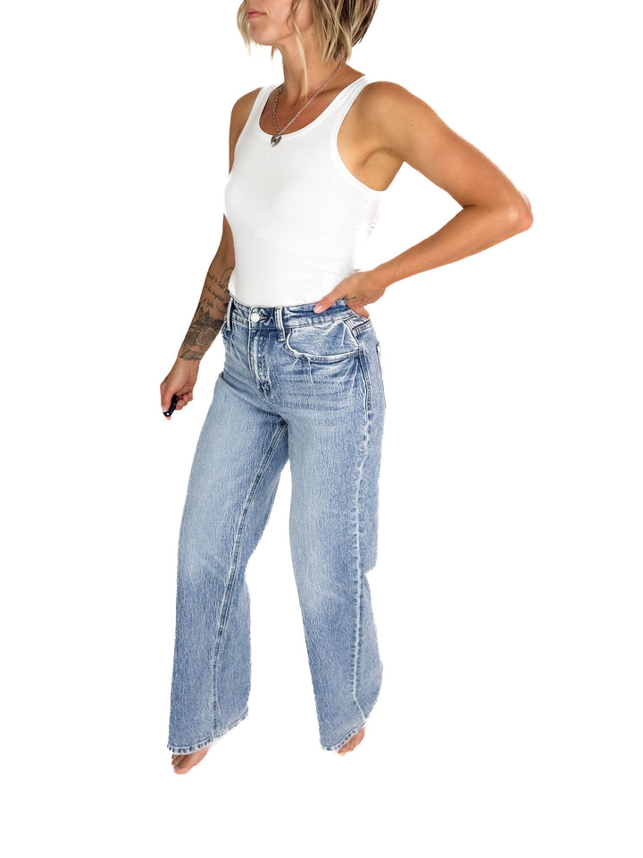 VERVET Libby 90's Wide Leg Jean- MEDIUM