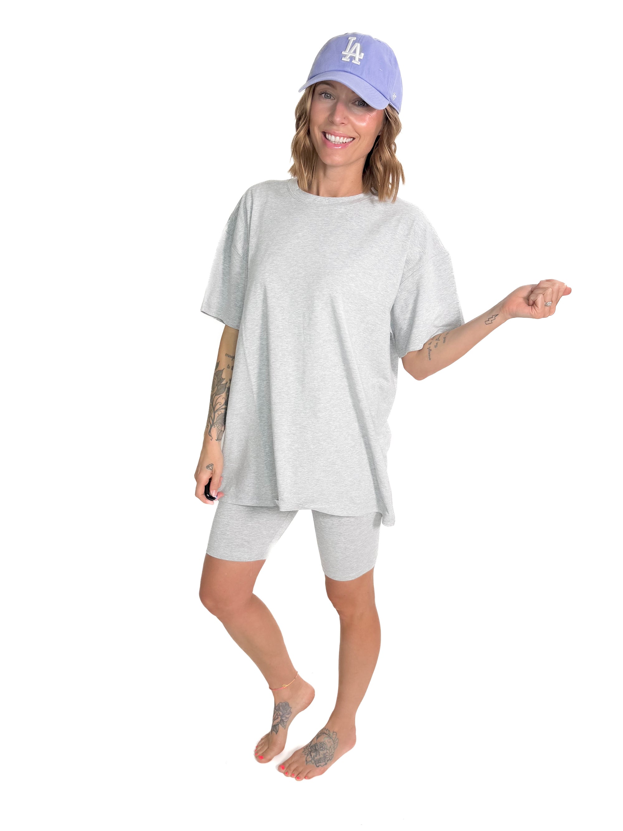 Champlain Cotton Set- HEATHER GREY **DOORBUSTER DEAL**