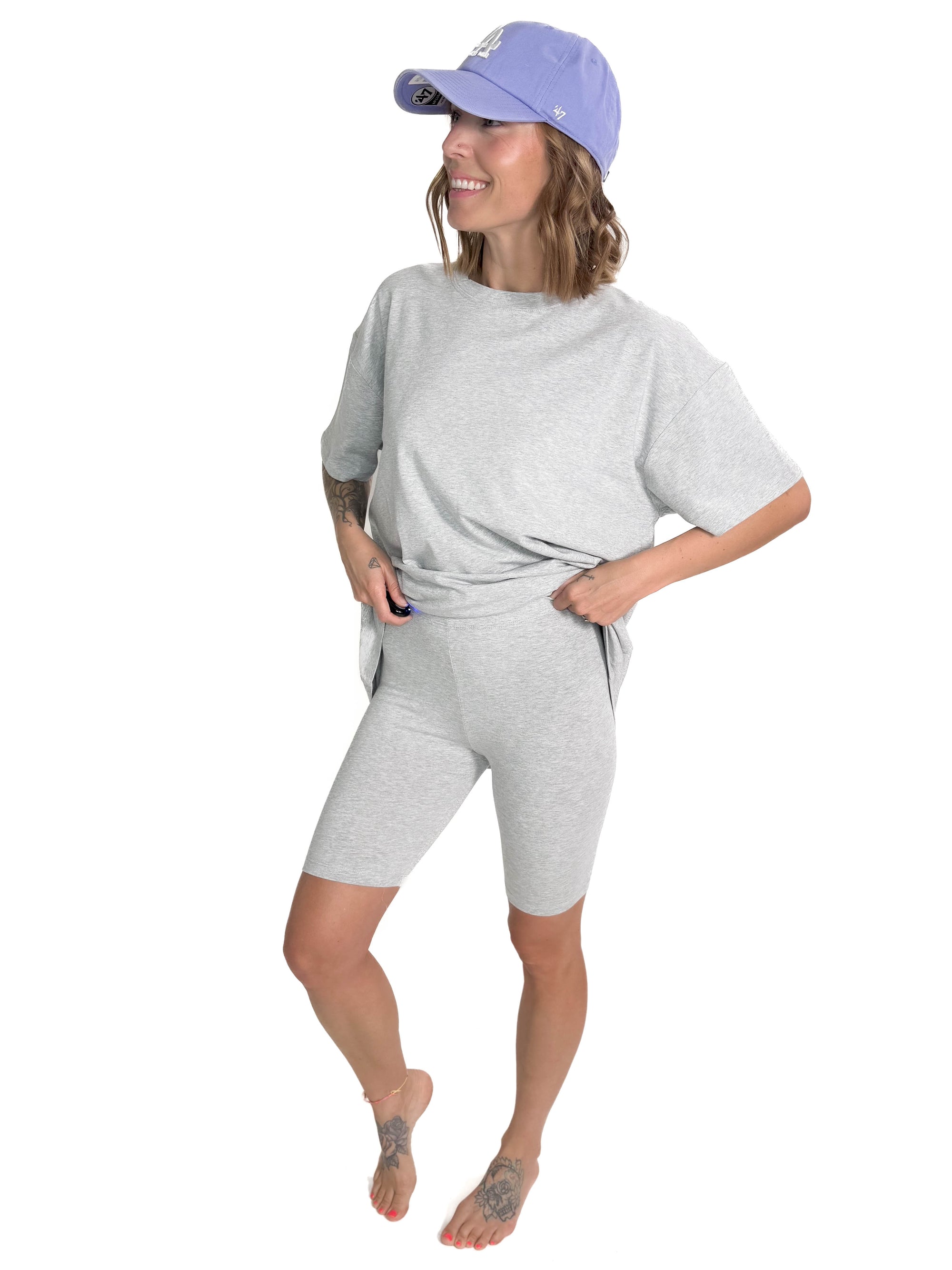 Champlain Cotton Set- HEATHER GREY **DOORBUSTER DEAL**