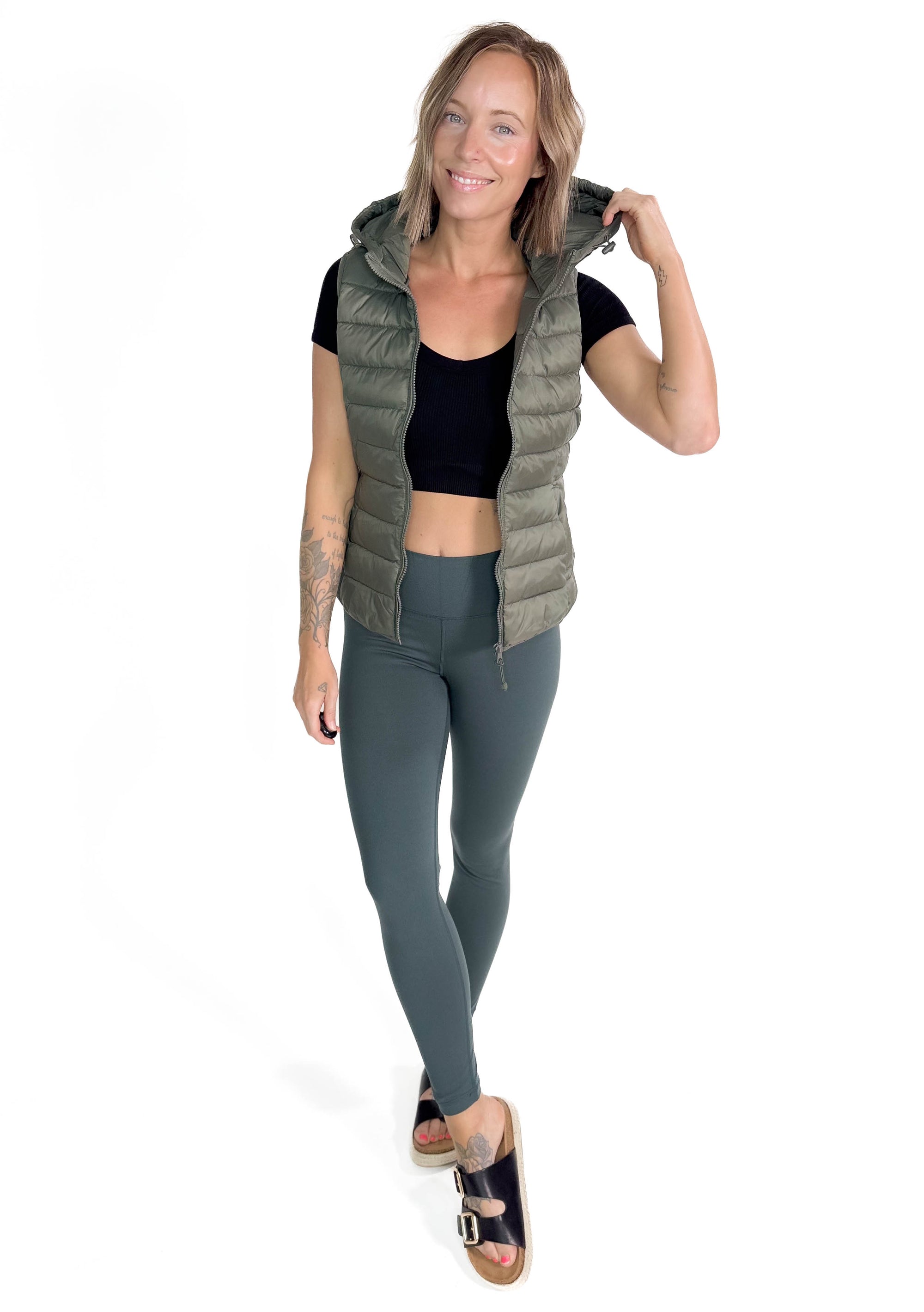 ONLY Tahoe Vest- OLIVE