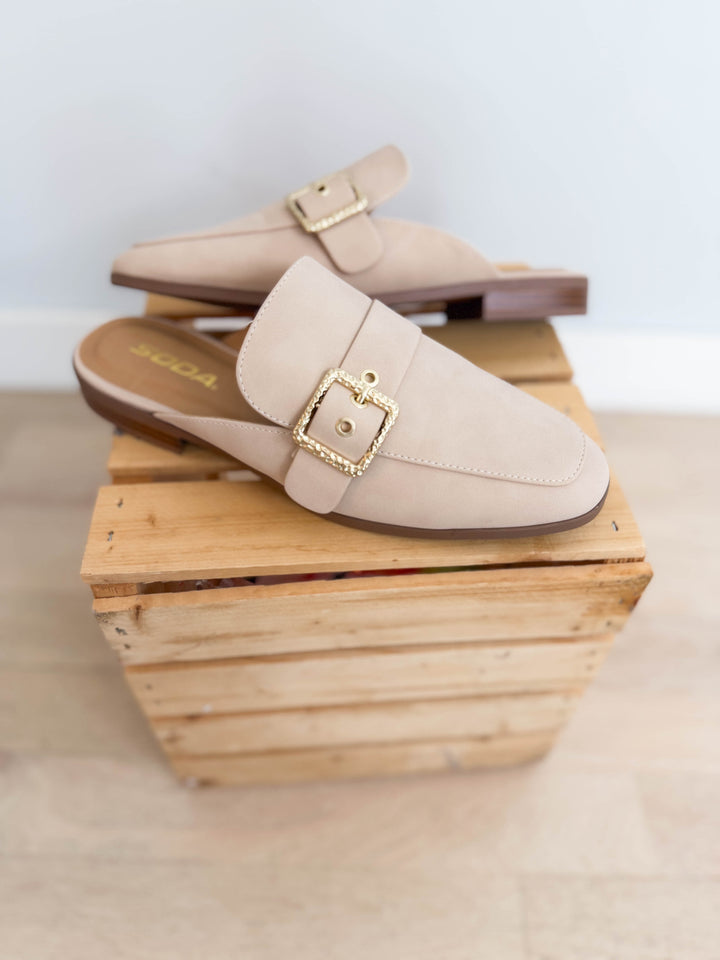 Elvira Mule- BEIGE