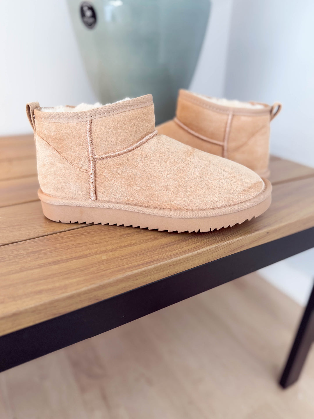 Teagan Faux Fur Boot- OAT